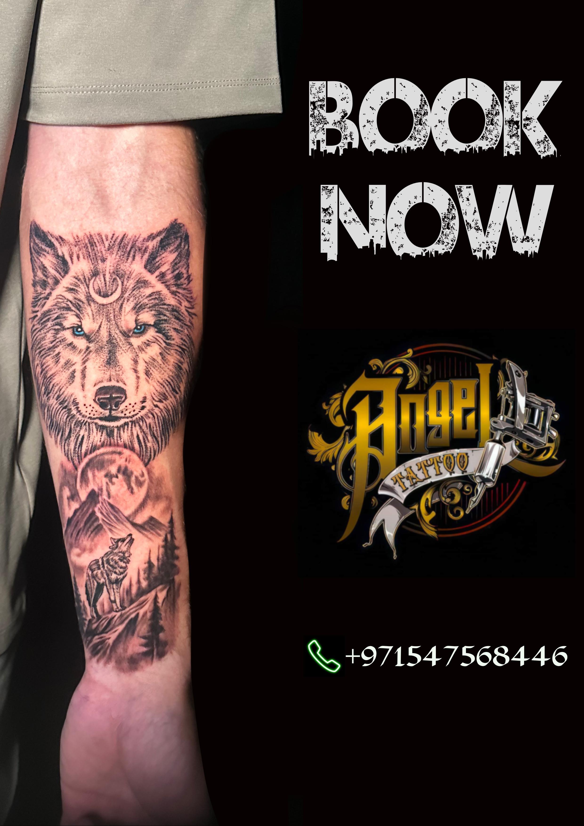 Black and Gray Tatto